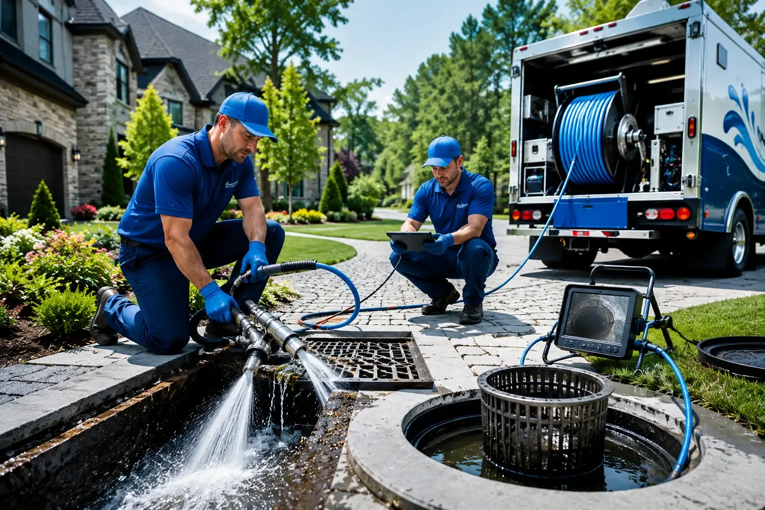 Local outdoor drain cleaning professionals in North Grafton, MA